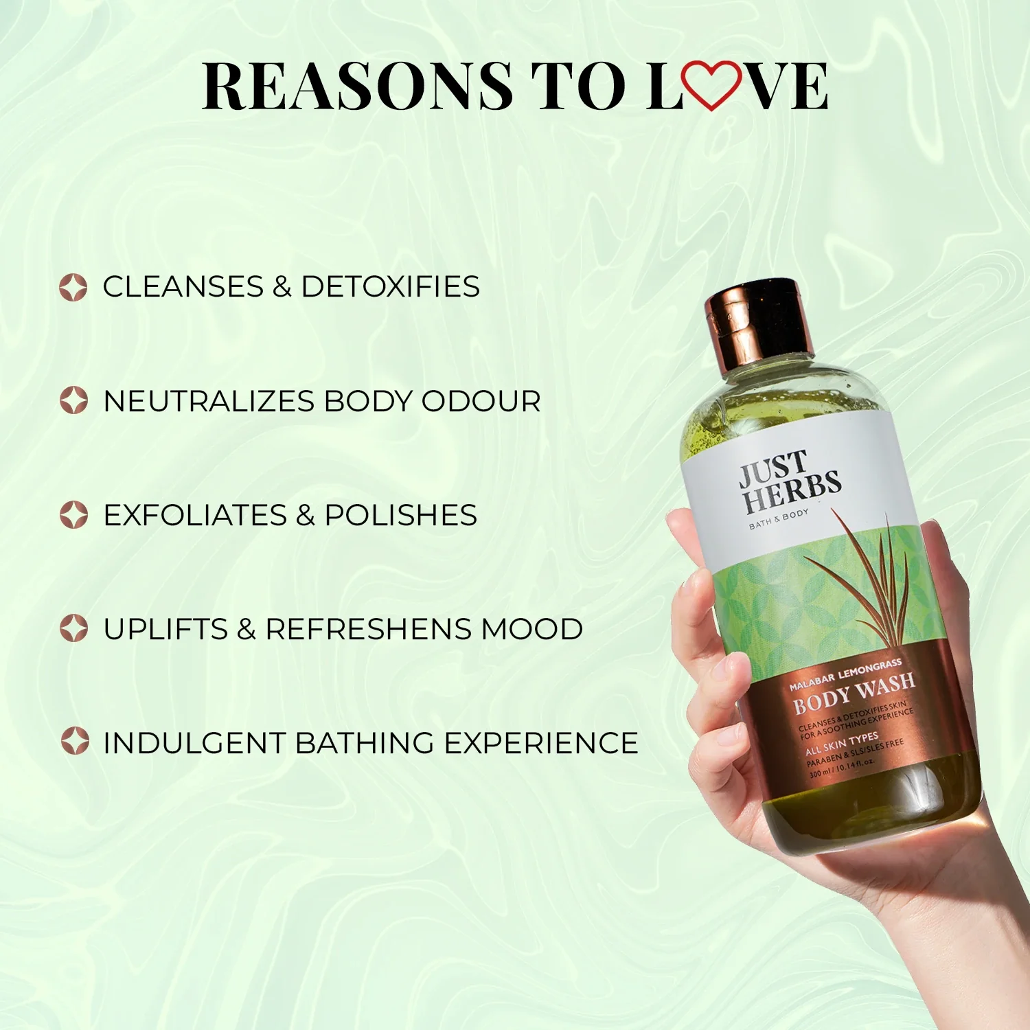 Malabar Lemongrass Body Wash - Image 3